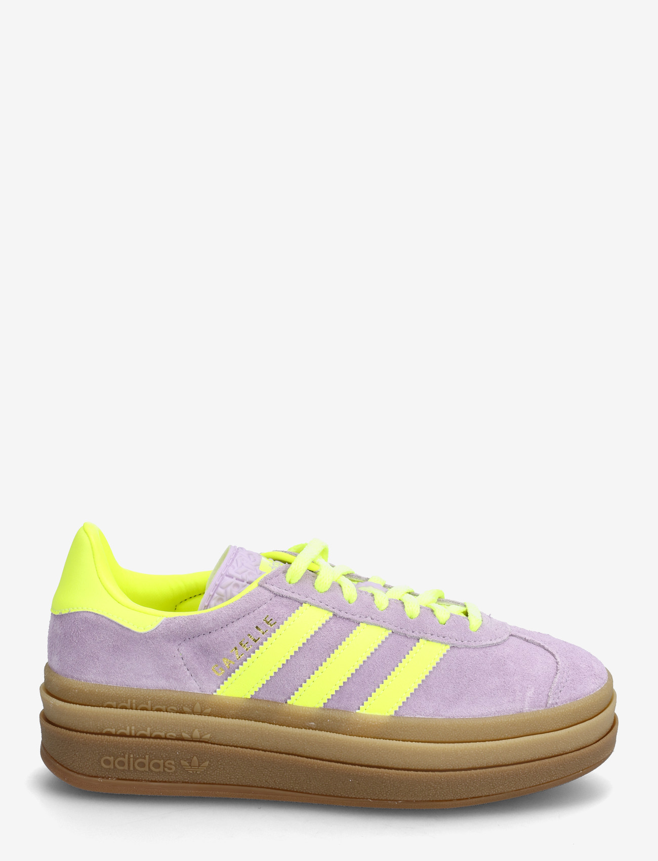 adidas Originals - GAZELLE BOLD W - lave sneakers - powplu/syello/goldmt - 1