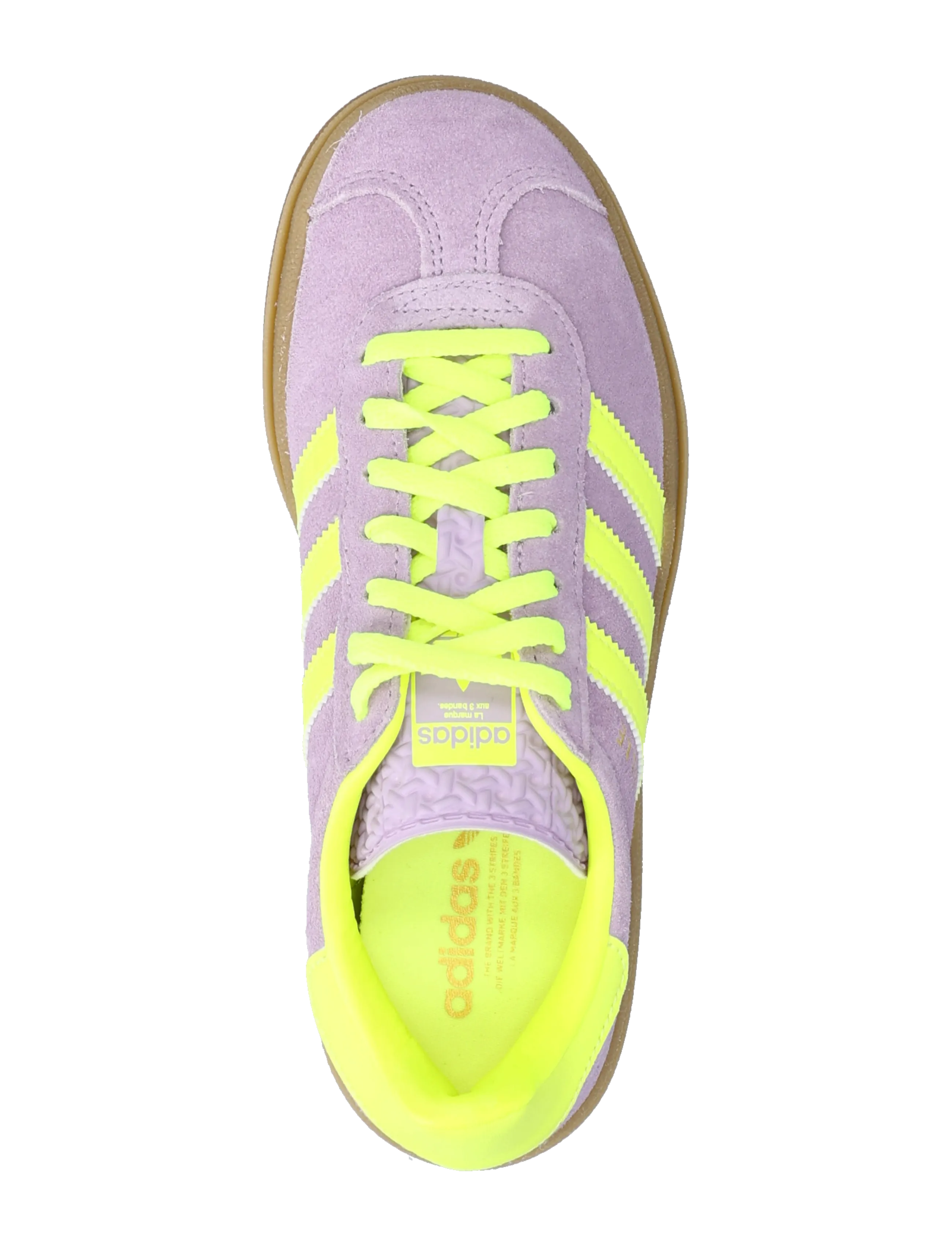 adidas Originals - GAZELLE BOLD W - niedrige sneakers - powplu/syello/goldmt - 3