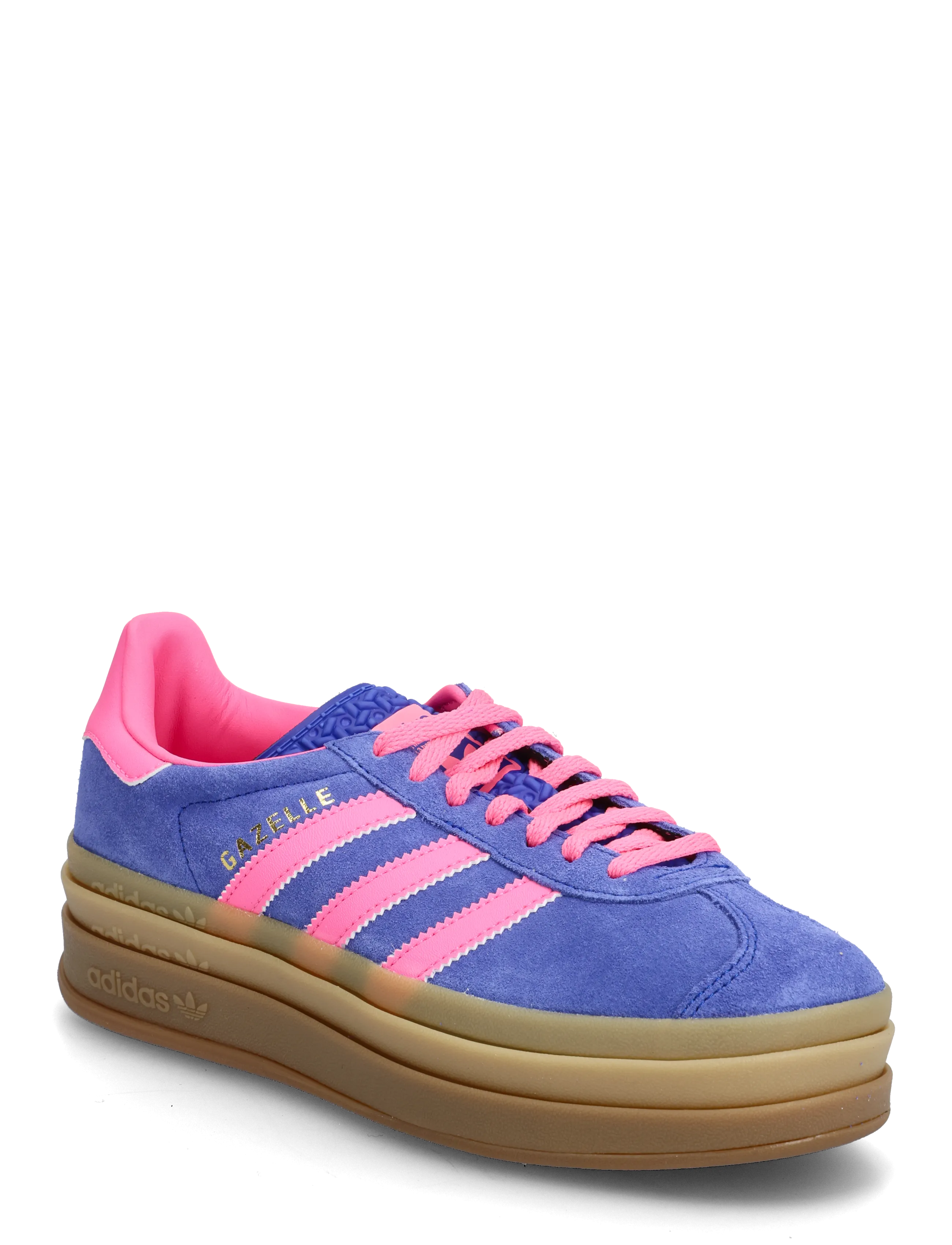 adidas Originals GAZELLE BOLD W - Sneakers - LUCBLU/LUCPNK/GOLDMT / multi