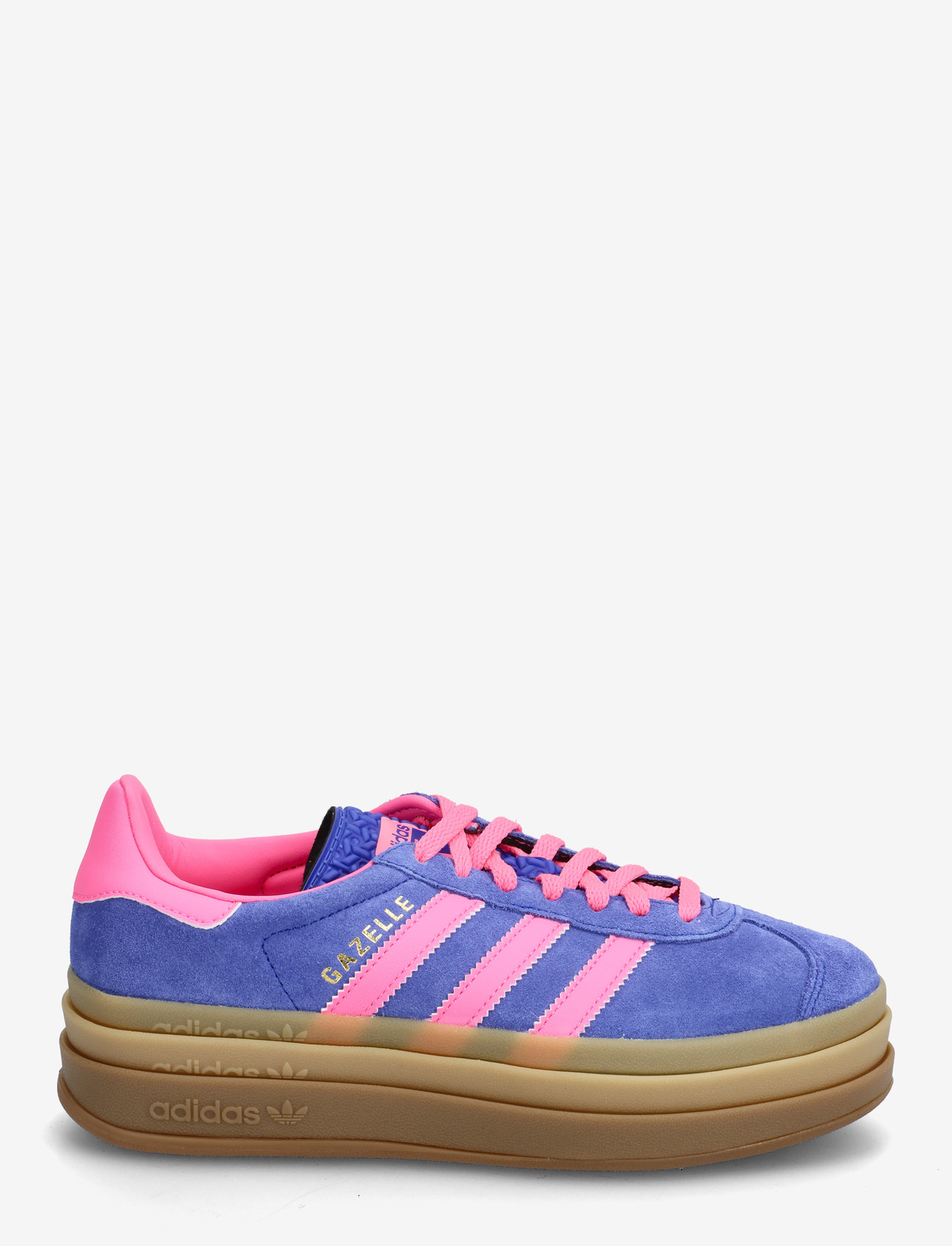 adidas Originals - GAZELLE BOLD W - lave sneakers - lucblu/lucpnk/goldmt - 1