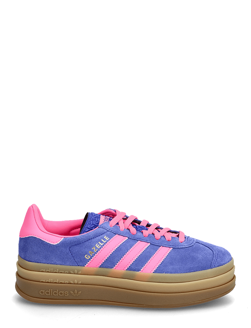 adidas Originals - GAZELLE BOLD W - lave sneakers - lucblu/lucpnk/goldmt - 1