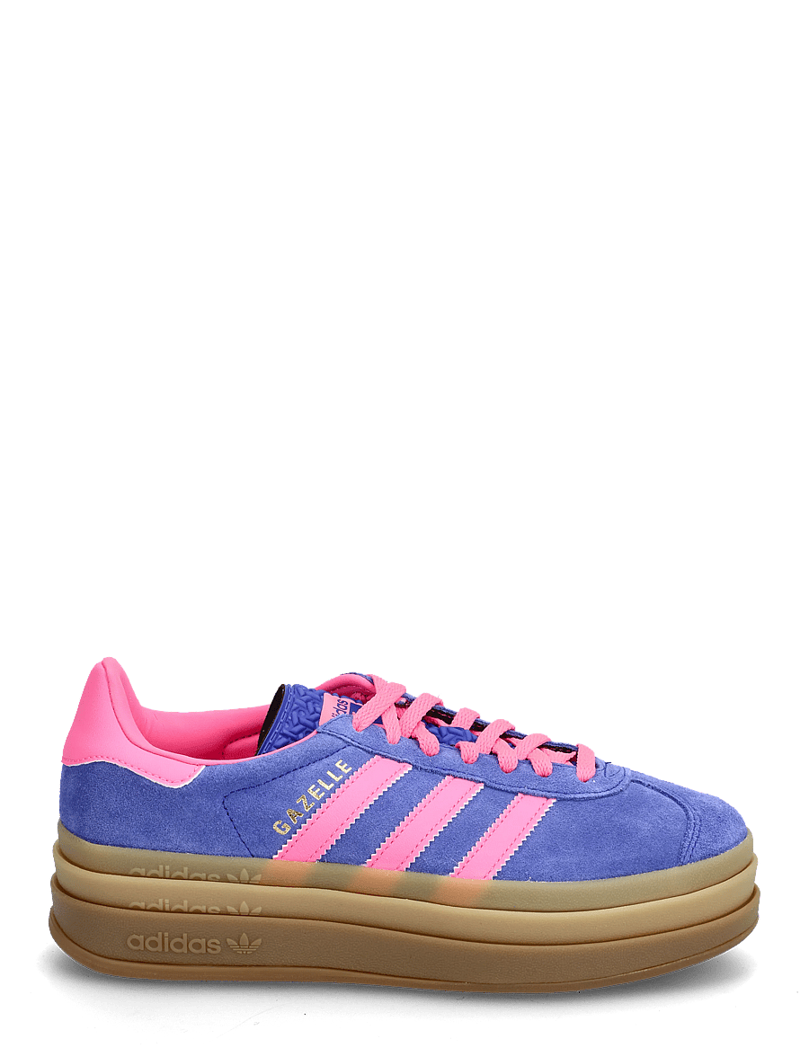 adidas Originals - GAZELLE BOLD W - niedrige sneakers - lucblu/lucpnk/goldmt - 1