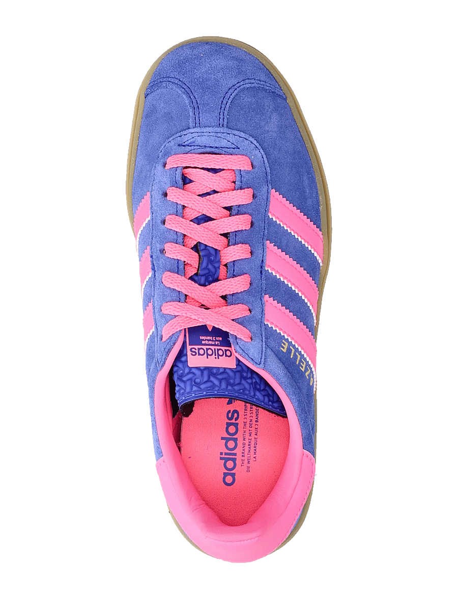 adidas Originals - GAZELLE BOLD W - niedrige sneakers - lucblu/lucpnk/goldmt - 3