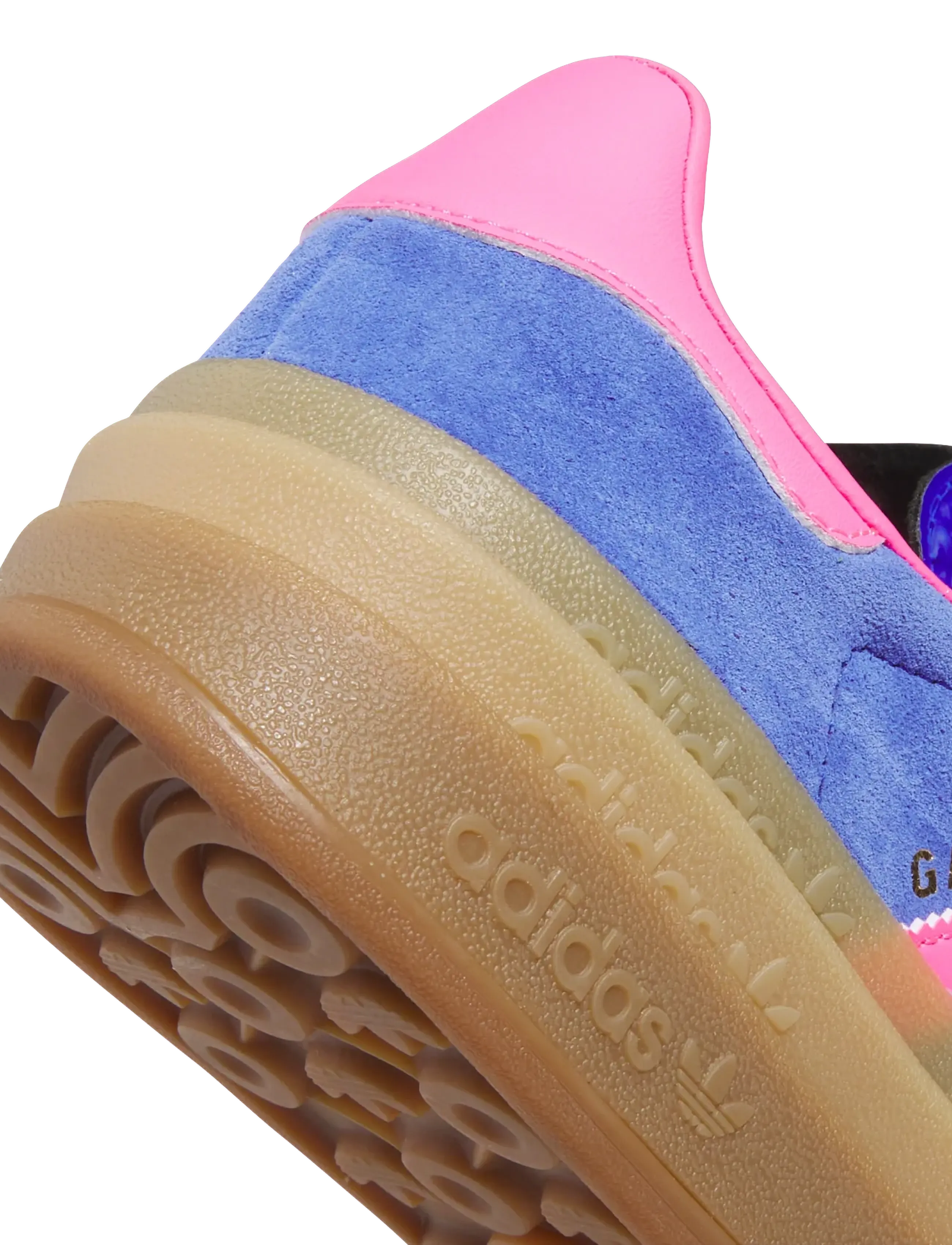 adidas Originals - GAZELLE BOLD W - lave sneakers - lucblu/lucpnk/goldmt - 5