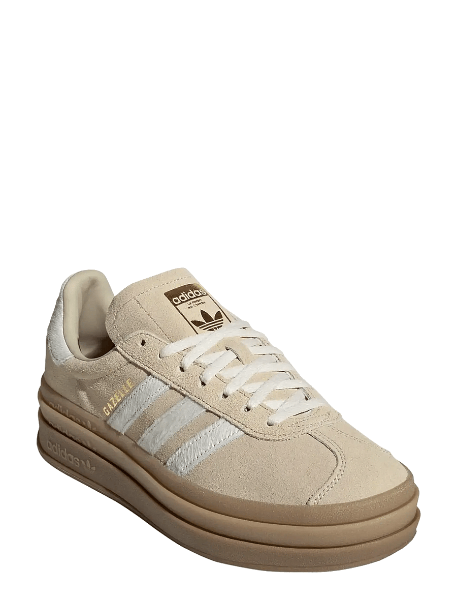 adidas Originals - GAZELLE BOLD W - niedrige sneakers - stokha/crewht/goldmt - 0