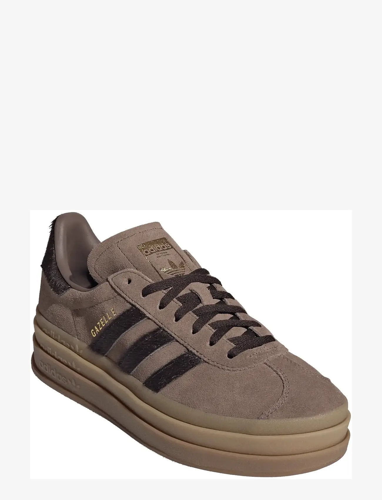 adidas Originals - GAZELLE BOLD W - tennised - earstr/auco/goldmt - 0