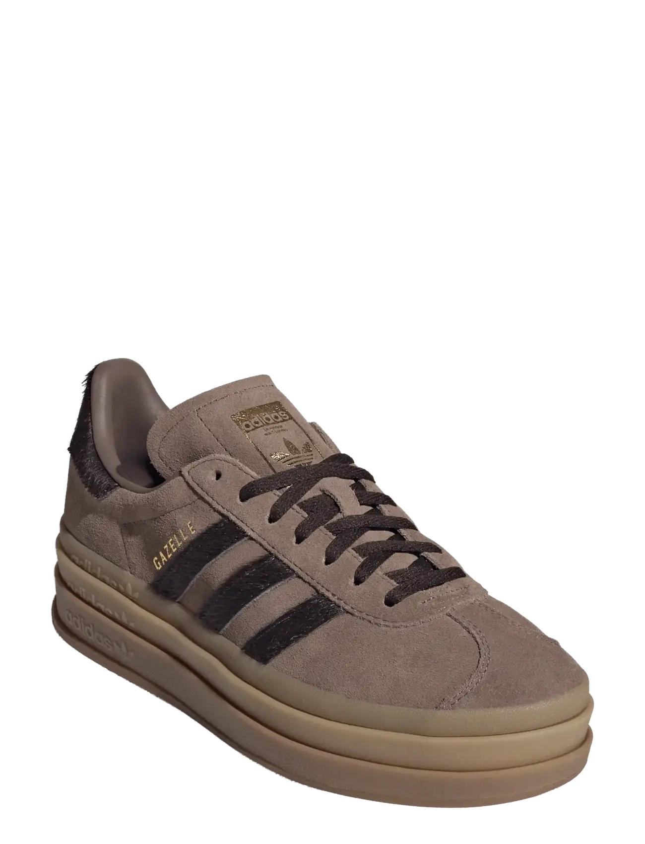 adidas Originals GAZELLE BOLD W -  - EARSTR/AUCO/GOLDMT / brown