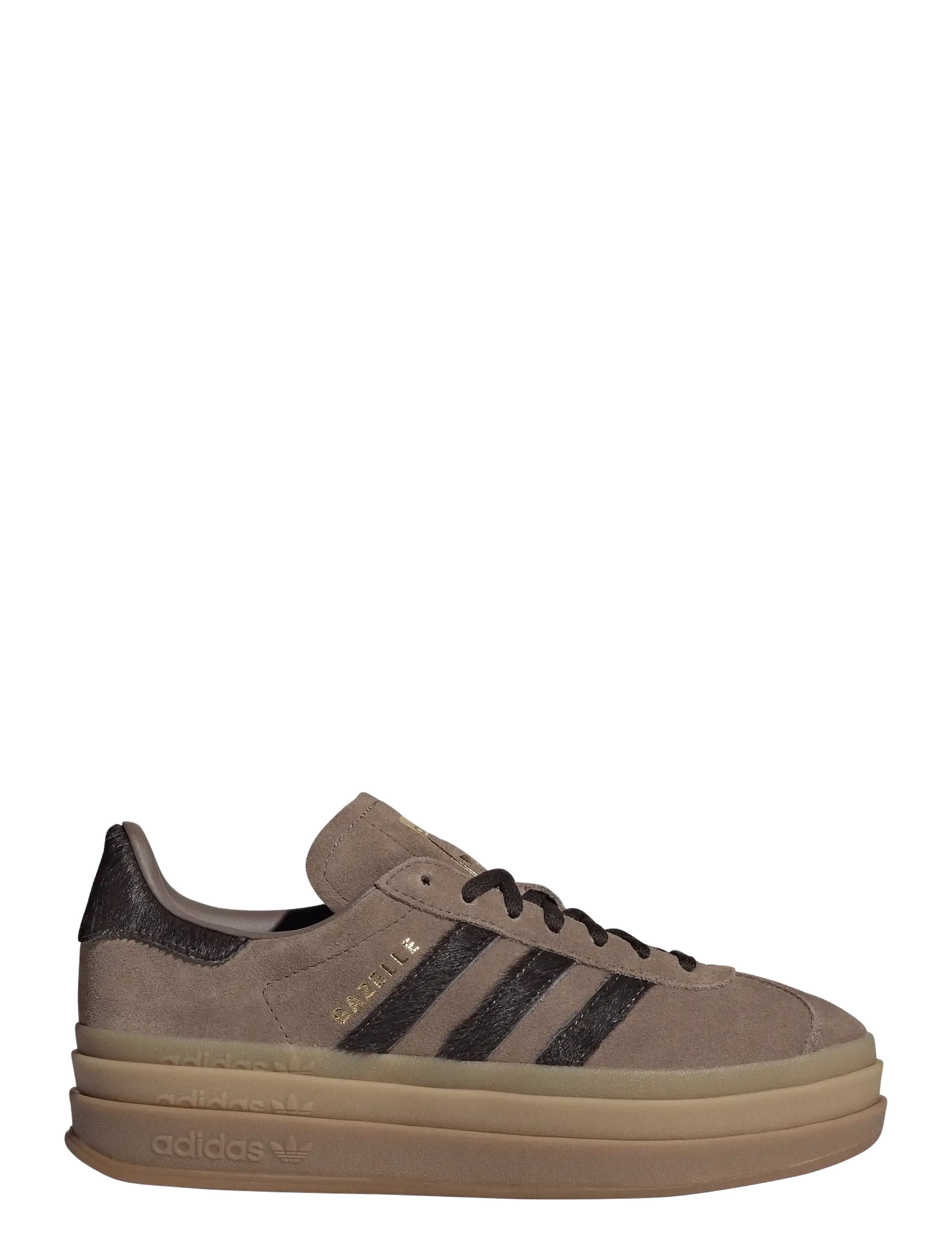 adidas Originals - GAZELLE BOLD W - low top sneakers - earstr/auco/goldmt - 1