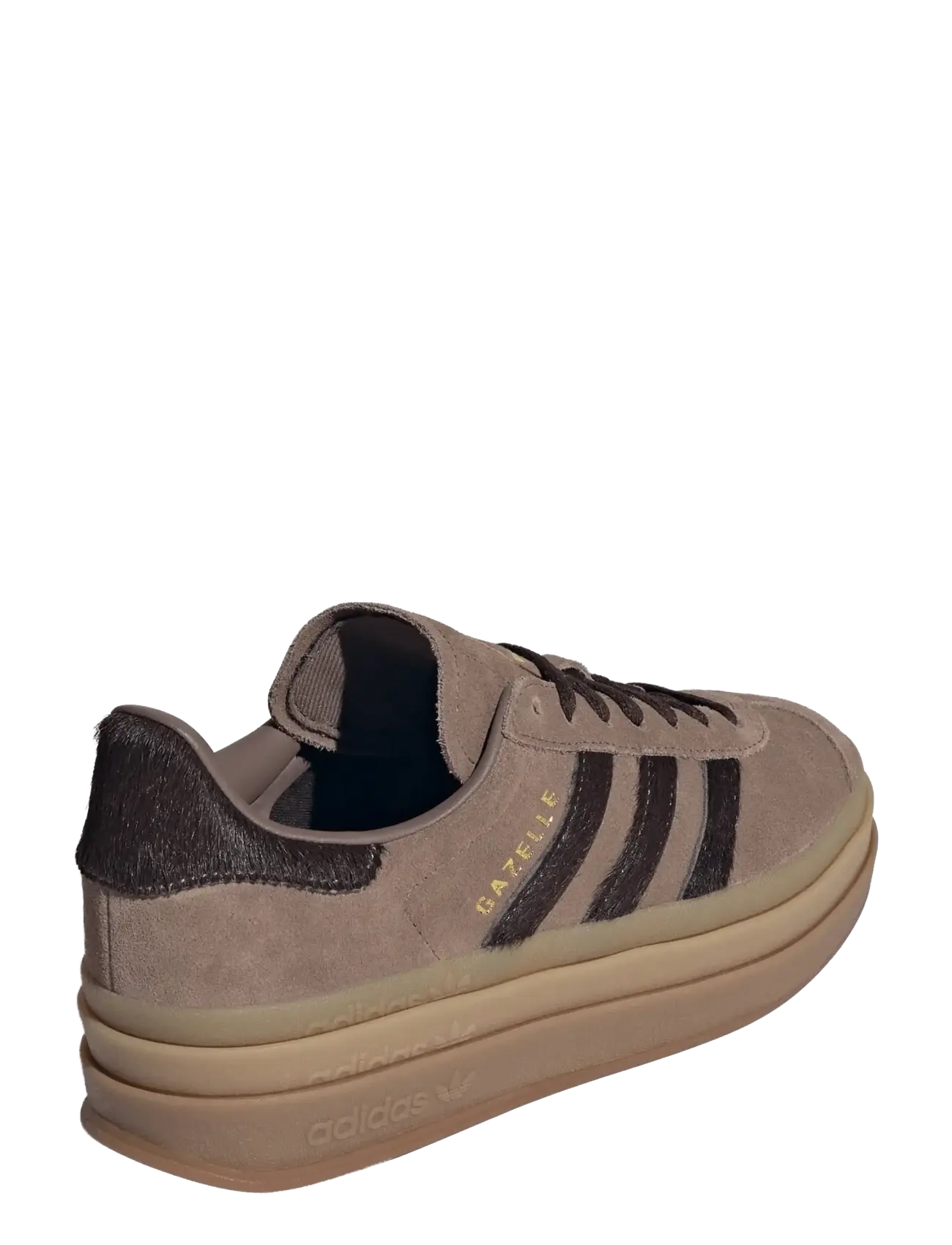 adidas Originals - GAZELLE BOLD W - low top sneakers - earstr/auco/goldmt - 3