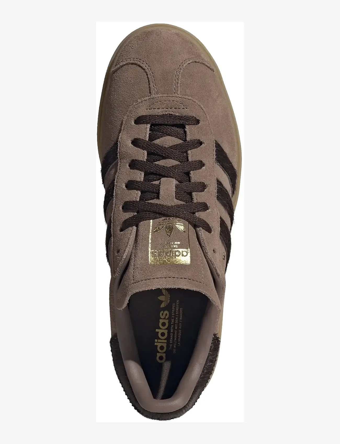 adidas Originals - GAZELLE BOLD W - tennised - earstr/auco/goldmt - 4