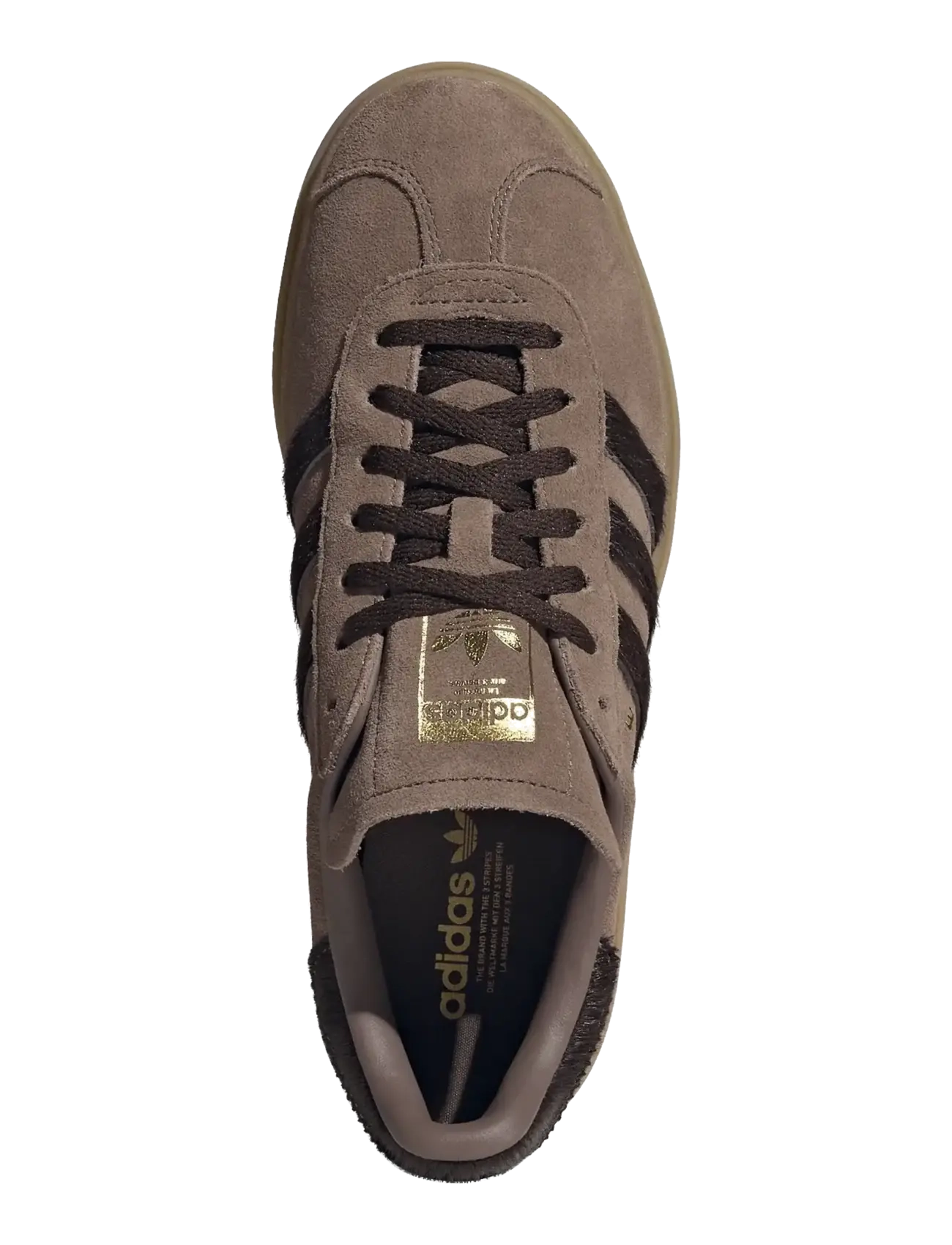 adidas Originals - GAZELLE BOLD W - low top sneakers - earstr/auco/goldmt - 4