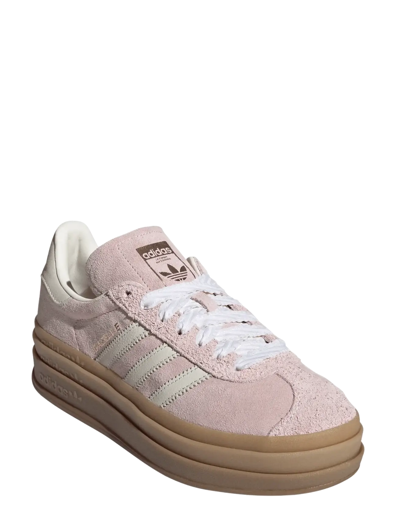 adidas Originals GAZELLE BOLD W - Nowosci - SANPIN/OWHITE/COPPMT / pink/rose