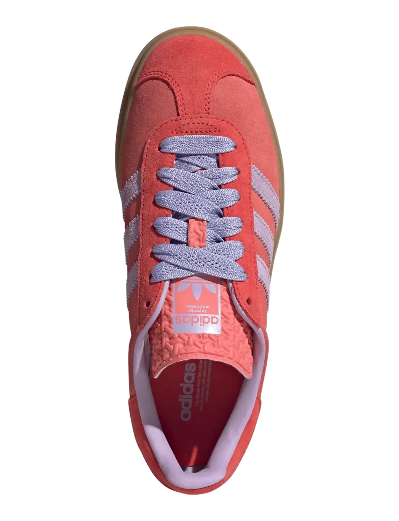 adidas Originals - GAZELLE BOLD W - låga sneakers - seflre/powplu/selure - 4