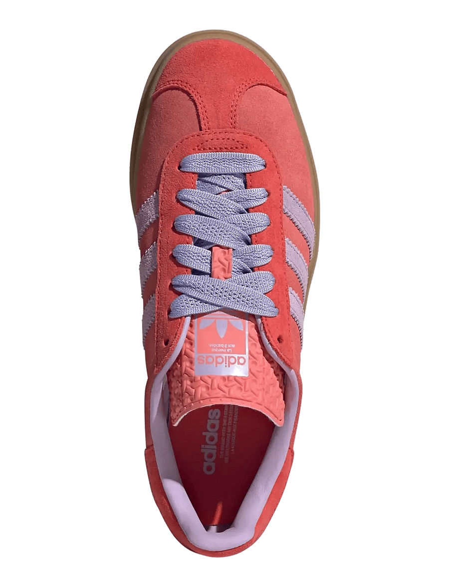 adidas Originals - GAZELLE BOLD W - niedrige sneakers - seflre/powplu/selure - 4