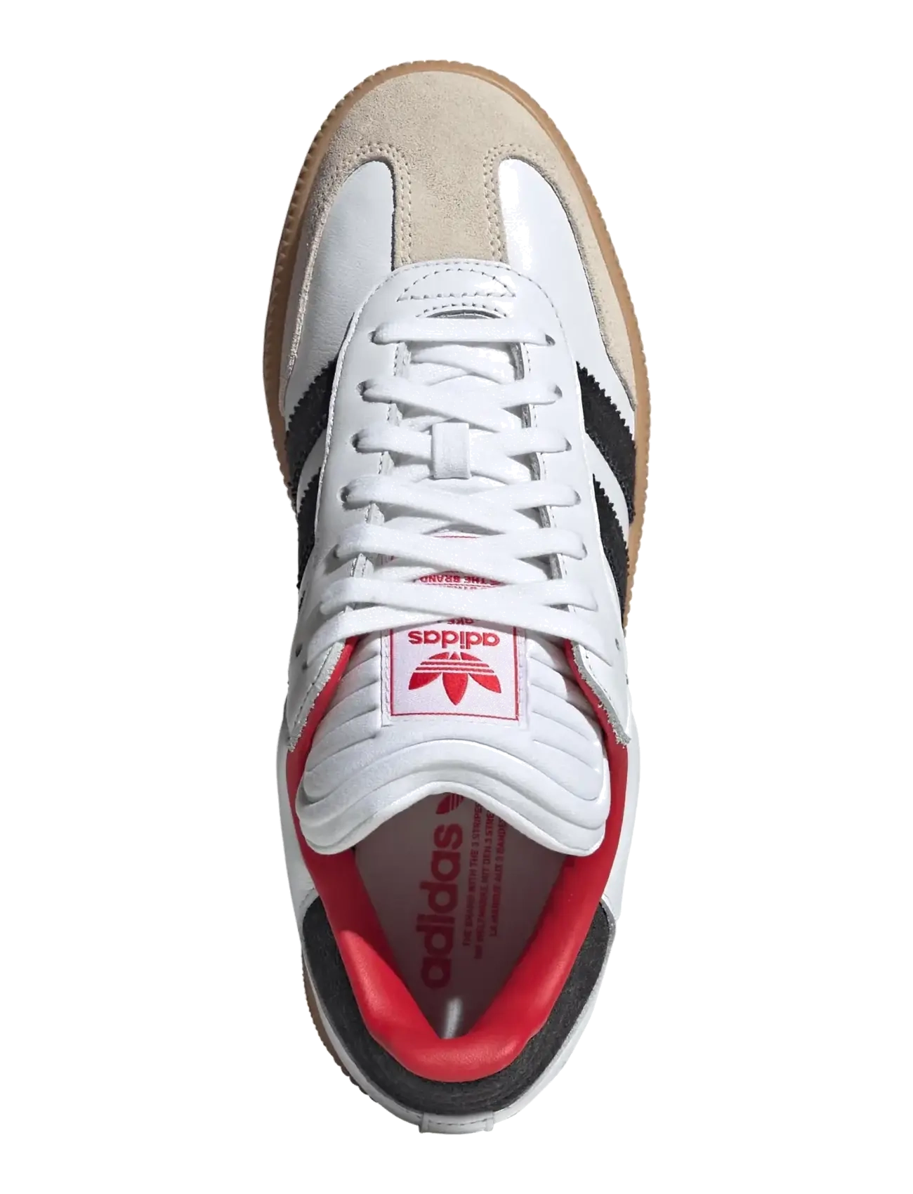adidas Originals - SAMBA XLG - lave sneakers - ftwwht/supcol/gum3 - 4