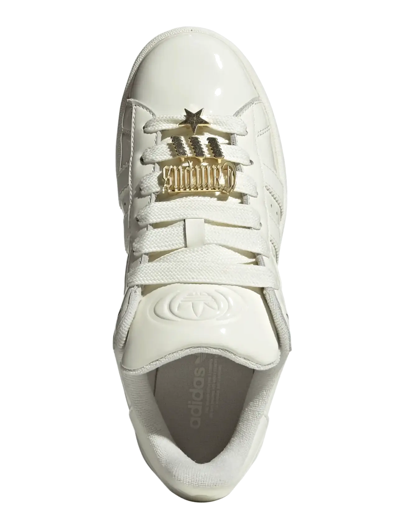 adidas Originals - CAMPUS 00s W - niedrige sneakers - owhite/owhite/goldmt - 4