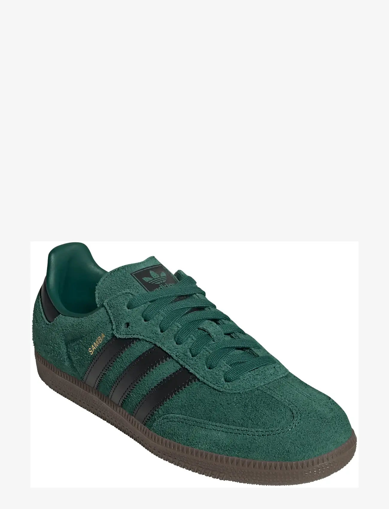 adidas Originals - SAMBA OG - låga sneakers - cgreen/cblack/gum5 - 0