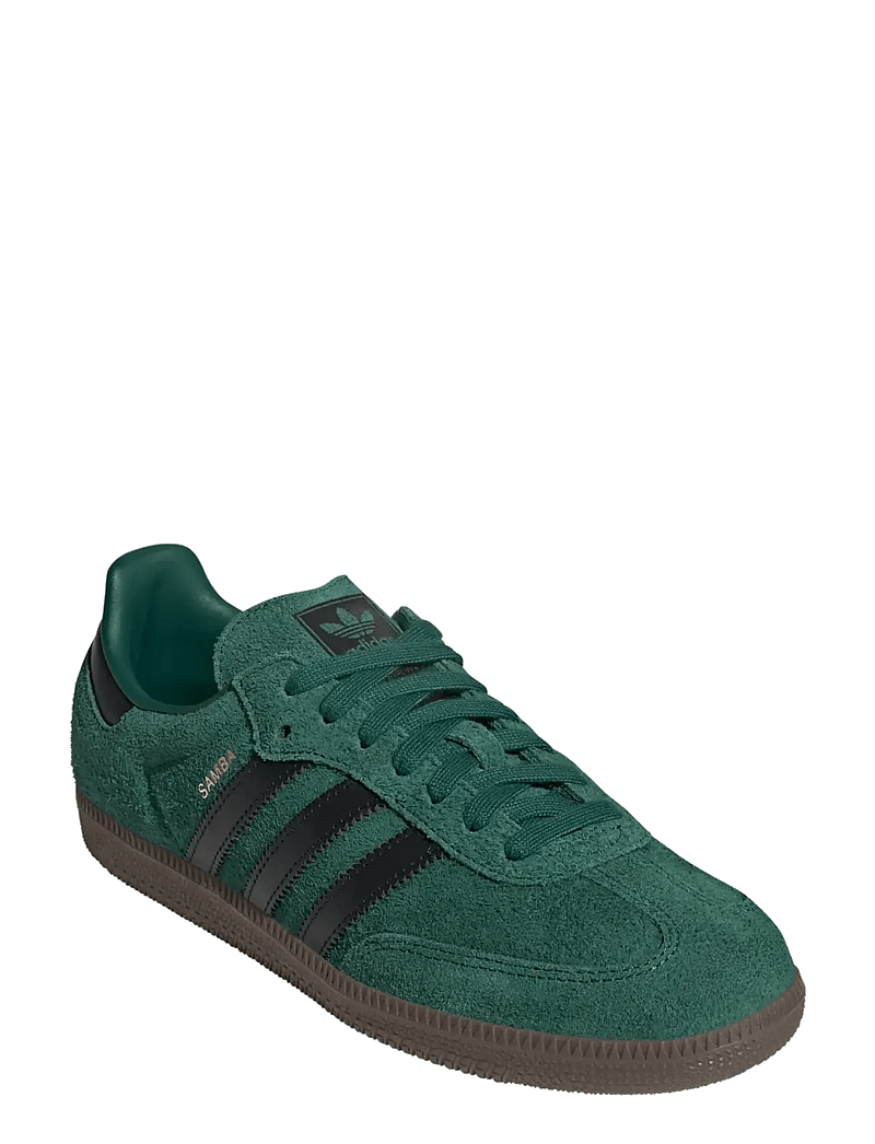 adidas Originals - SAMBA OG - låga sneakers - cgreen/cblack/gum5 - 0