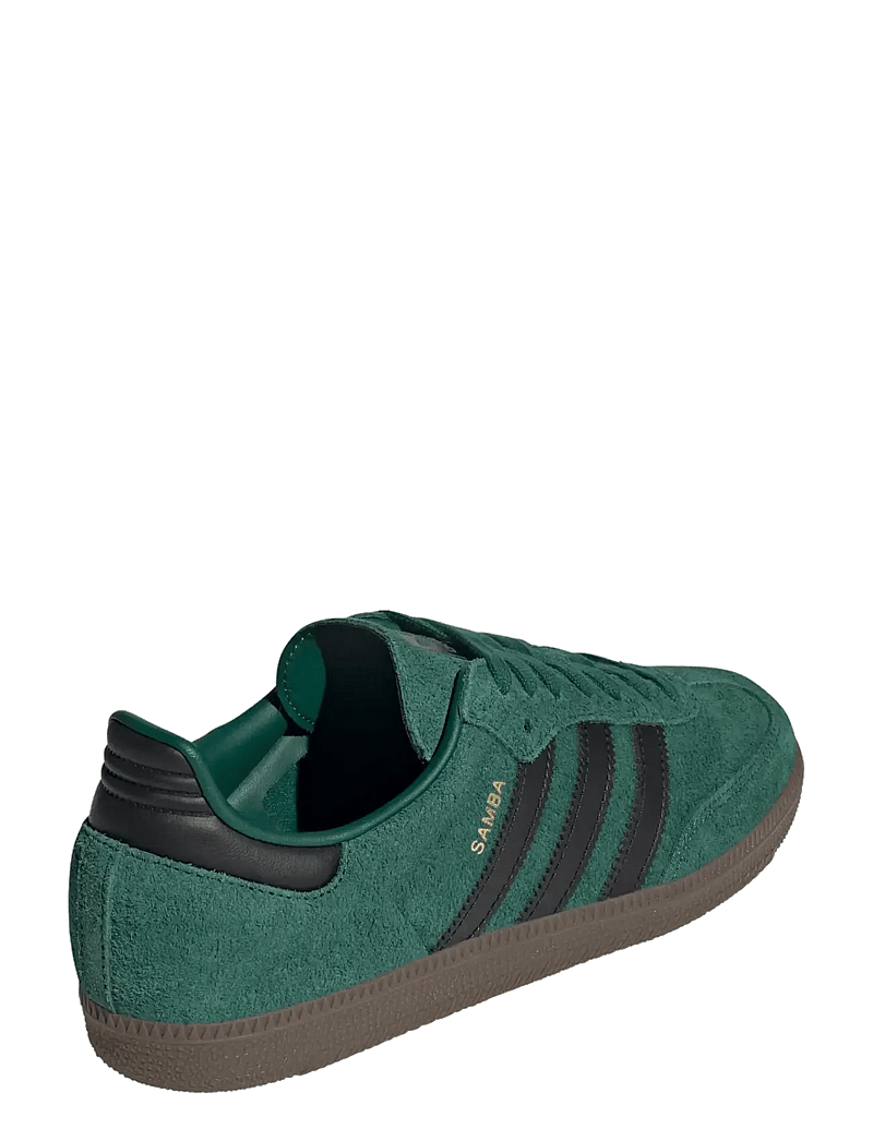 adidas Originals - SAMBA OG - låga sneakers - cgreen/cblack/gum5 - 3