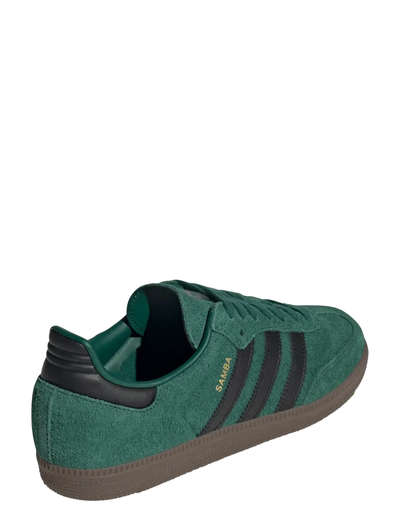 adidas Originals - SAMBA OG - niedrige sneakers - cgreen/cblack/gum5 - 3