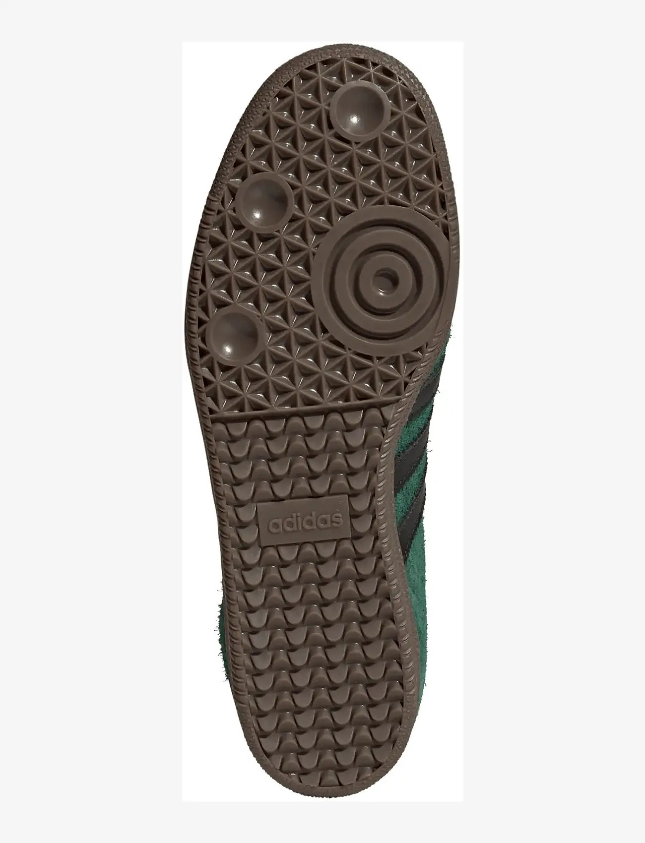 adidas Originals - SAMBA OG - låga sneakers - cgreen/cblack/gum5 - 5