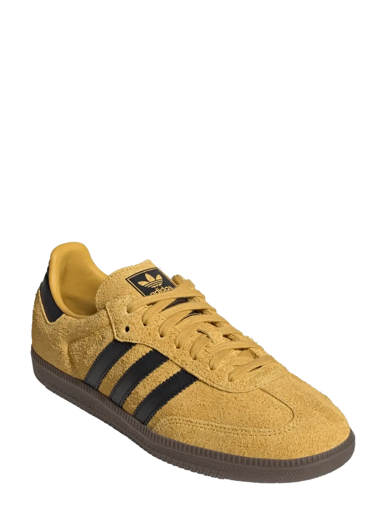 adidas Originals SAMBA OG - Kõrge säärega tossud - EQTYEL/CBLACK/GUM5 / yellow