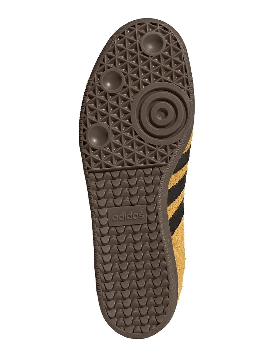 adidas Originals - SAMBA OG - niedriger schnitt - eqtyel/cblack/gum5 - 5