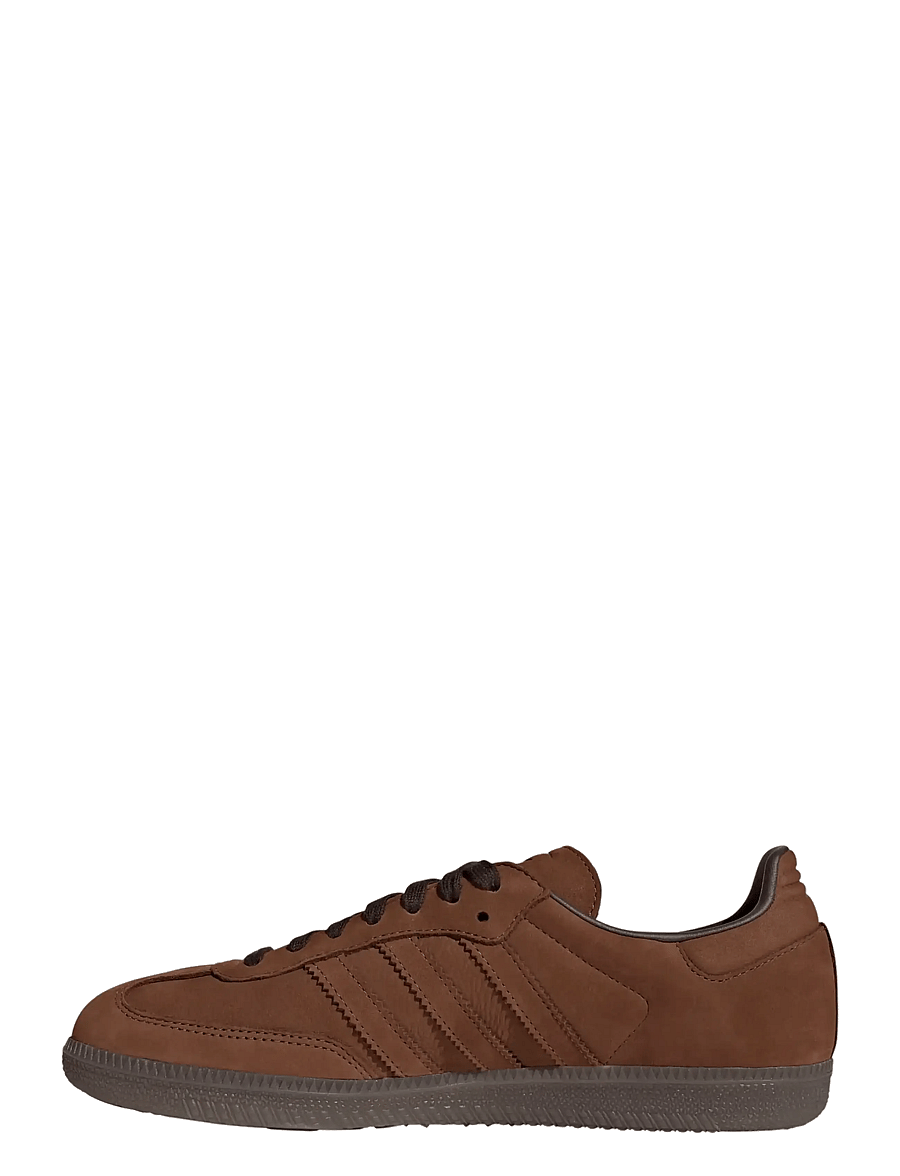 adidas Originals - SAMBA OG - zemi brīvā laika apavi - prebrn/auco/gum5 - 2