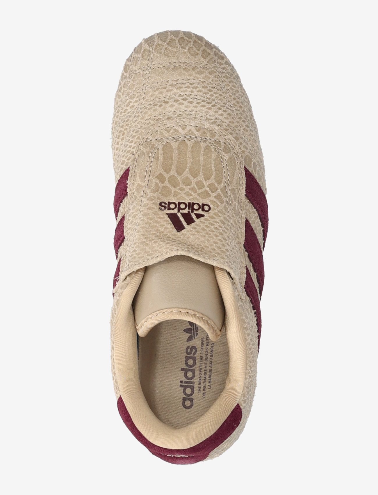 adidas Originals - adidas TAEKWONDO W - niedrige sneakers - trakha/maroon/gum3 - 3