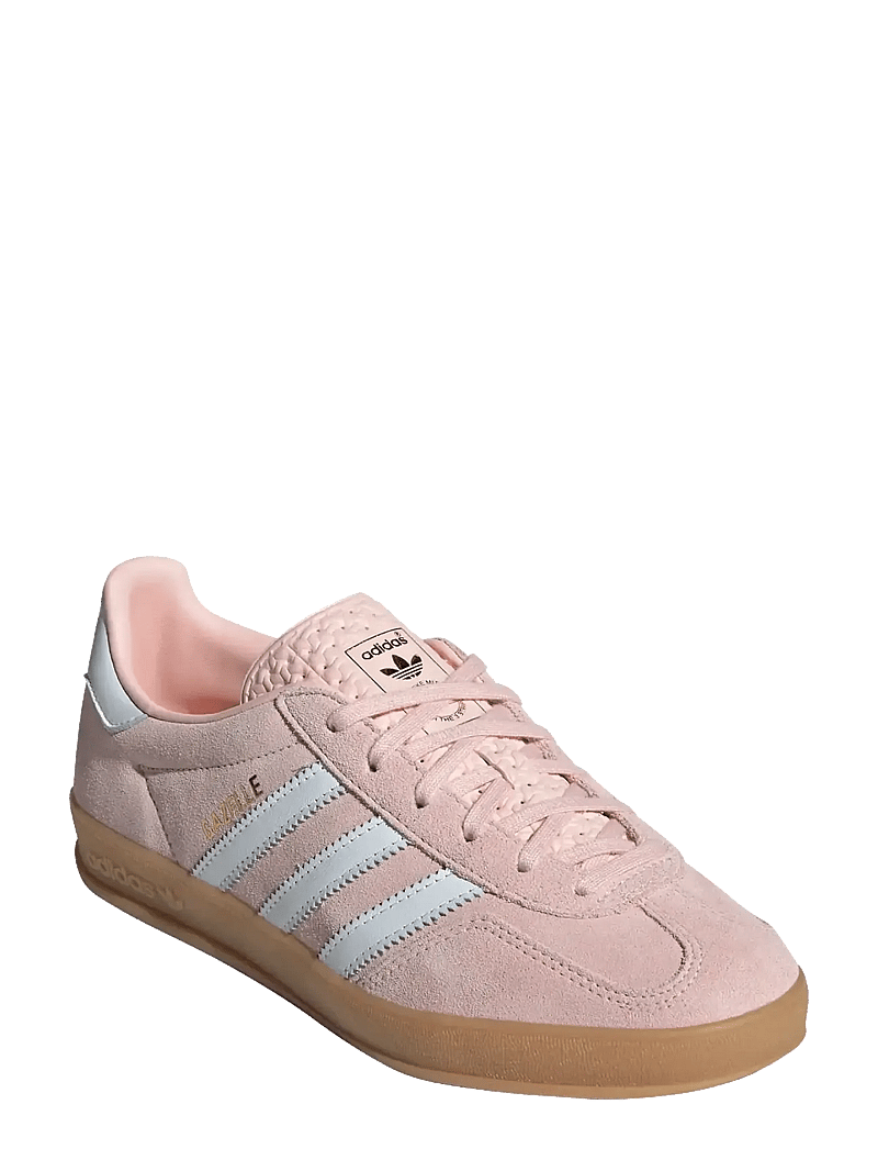 adidas Originals - GAZELLE INDOOR W - lave sneakers - sanpin/ftwwht/gum3 - 0