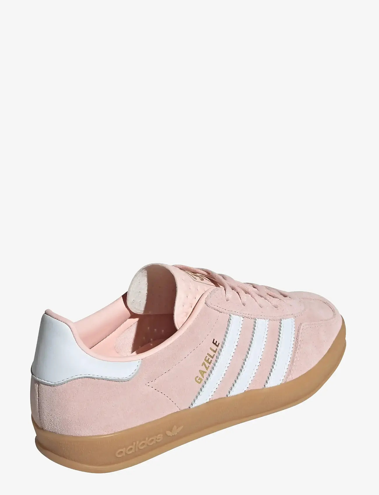 adidas Originals - GAZELLE INDOOR W - lave sneakers - sanpin/ftwwht/gum3 - 3
