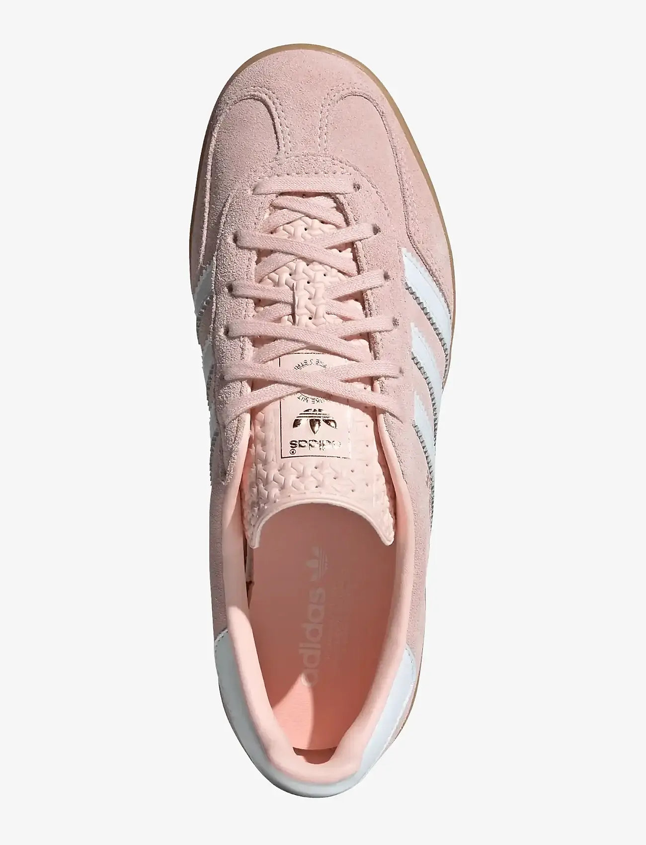 adidas Originals - GAZELLE INDOOR W - lave sneakers - sanpin/ftwwht/gum3 - 4