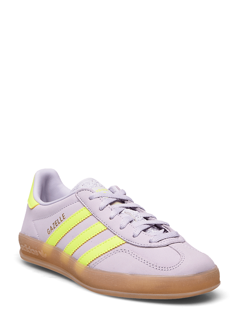adidas Originals - GAZELLE INDOOR W - tennised - sildaw/syello/gum3 - 0