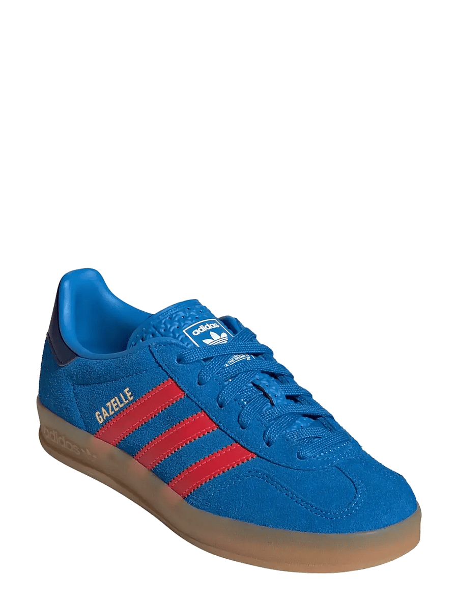 adidas Originals - GAZELLE INDOOR J - baskets basses - lurabl/lucred/gum2 - 0