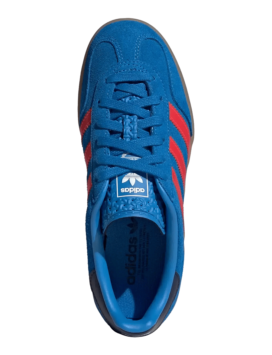 adidas Originals - GAZELLE INDOOR J - baskets basses - lurabl/lucred/gum2 - 4