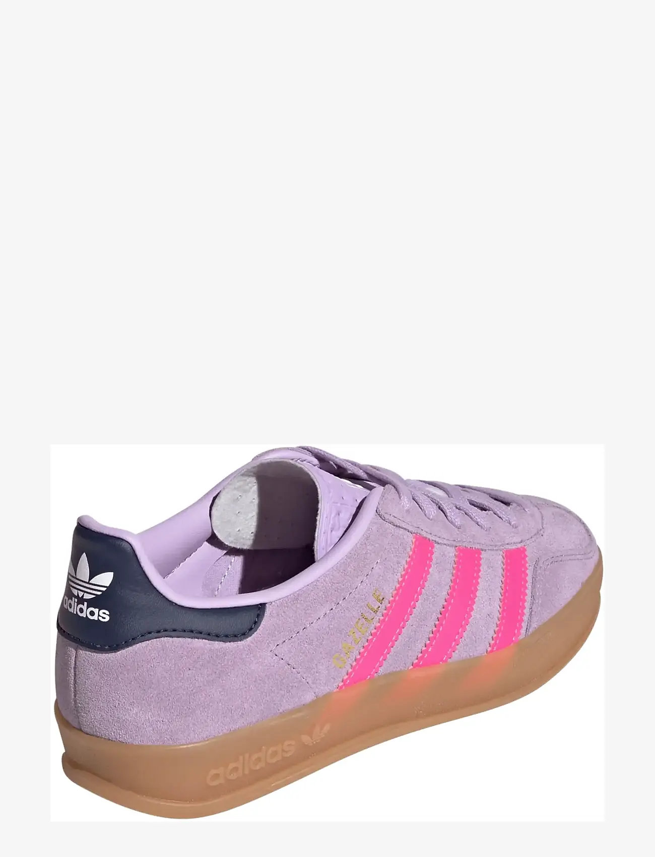 adidas Originals - GAZELLE INDOOR J - låga sneakers - powplu/lucpnk/gum2 - 3