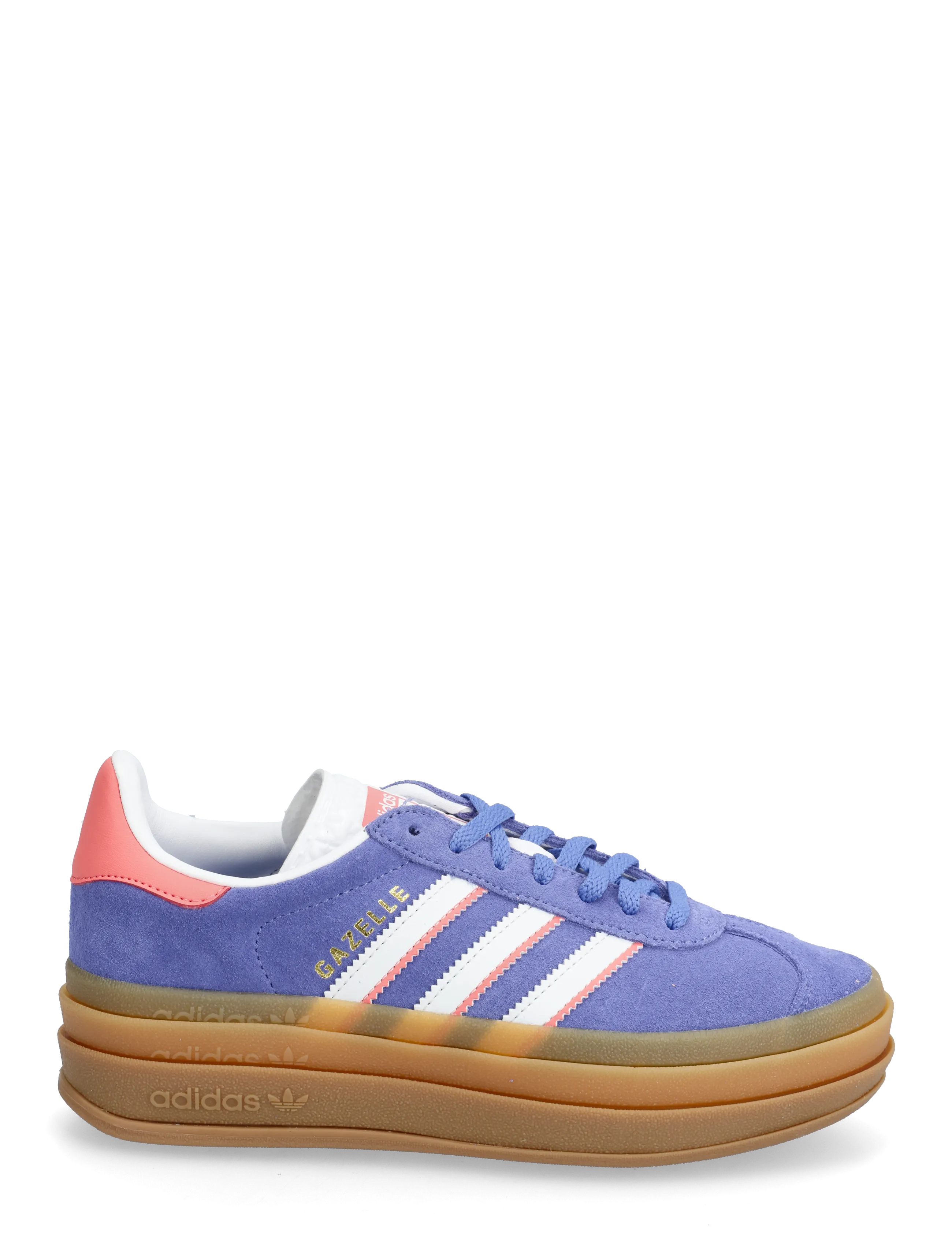 adidas Originals - GAZELLE BOLD J - lave sneakers - realil/ftwwht/goldmt - 1