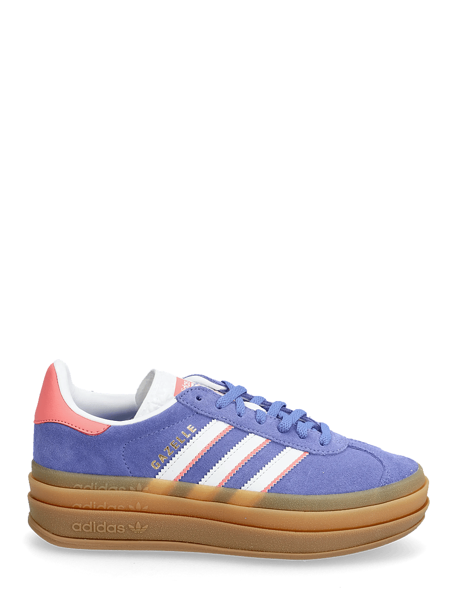 adidas Originals - GAZELLE BOLD J - lave sneakers - realil/ftwwht/goldmt - 1