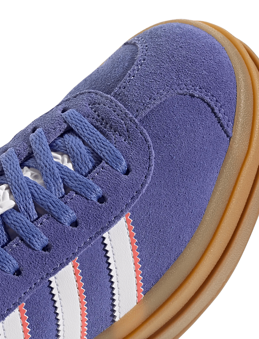 adidas Originals - GAZELLE BOLD J - lave sneakers - realil/ftwwht/goldmt - 5
