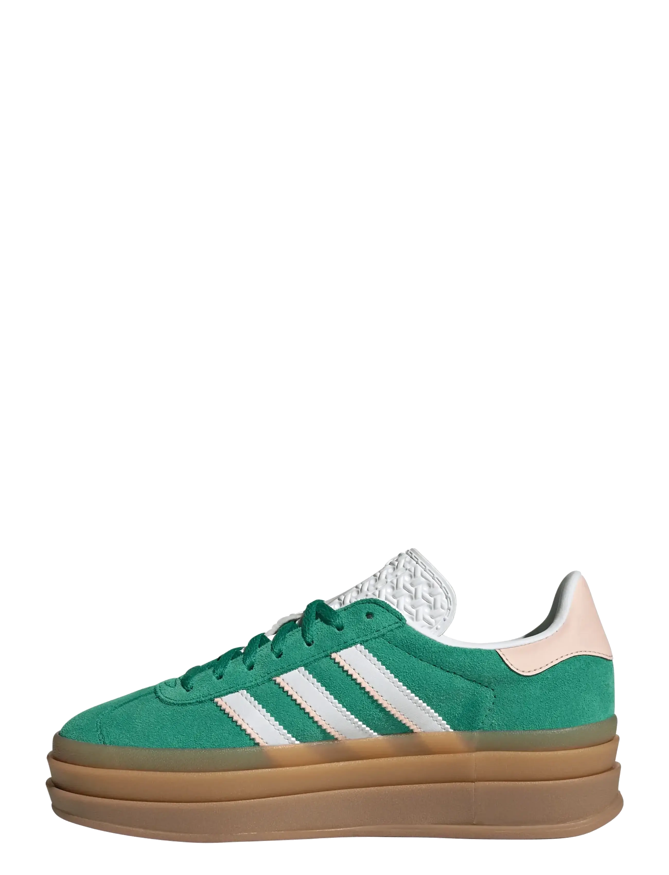 adidas Originals - GAZELLE BOLD J - baskets basses - bgreen/ftwwht/goldmt - 2