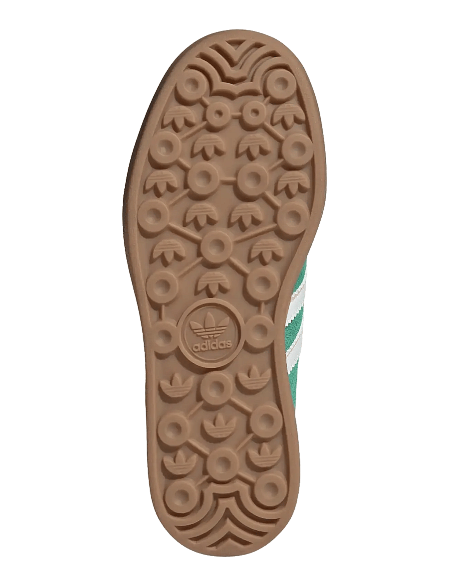 adidas Originals - GAZELLE BOLD J - lave sneakers - bgreen/ftwwht/goldmt - 5
