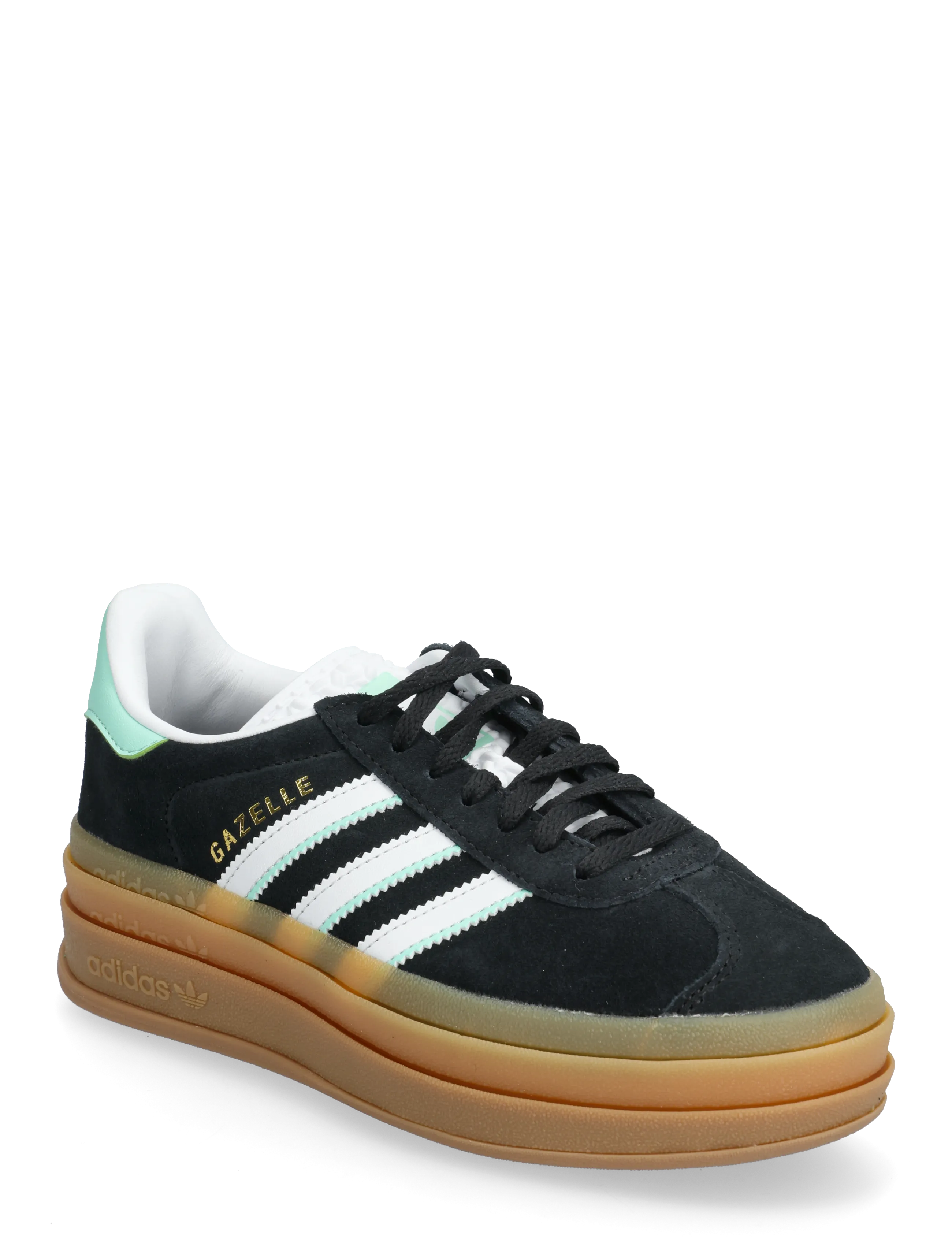 adidas Originals GAZELLE BOLD J - Visa allt - CBLACK/FTWWHT/GUM1 / black