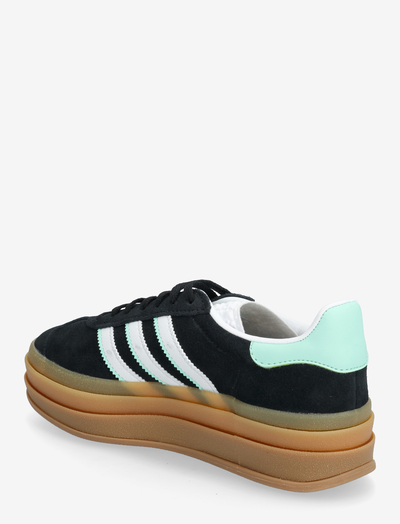 adidas Originals - GAZELLE BOLD J - lave sneakers - cblack/ftwwht/gum1 - 2
