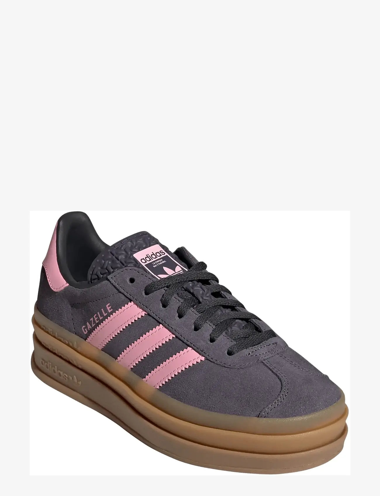 adidas Originals GAZELLE BOLD J - adidas - AUON/BLIPNK/CARBON / pink/rose