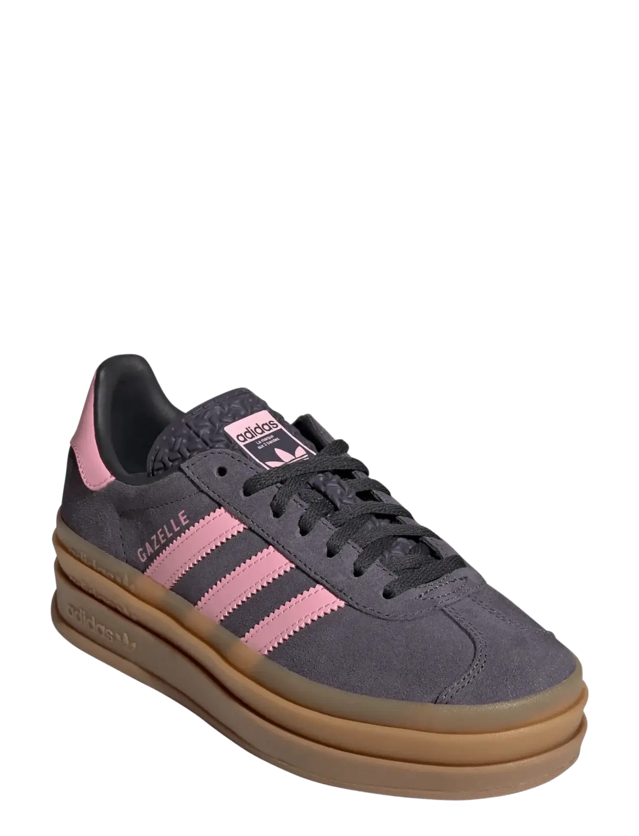 adidas Originals GAZELLE BOLD J - Jalanõud - AUON/BLIPNK/CARBON / pink/rose