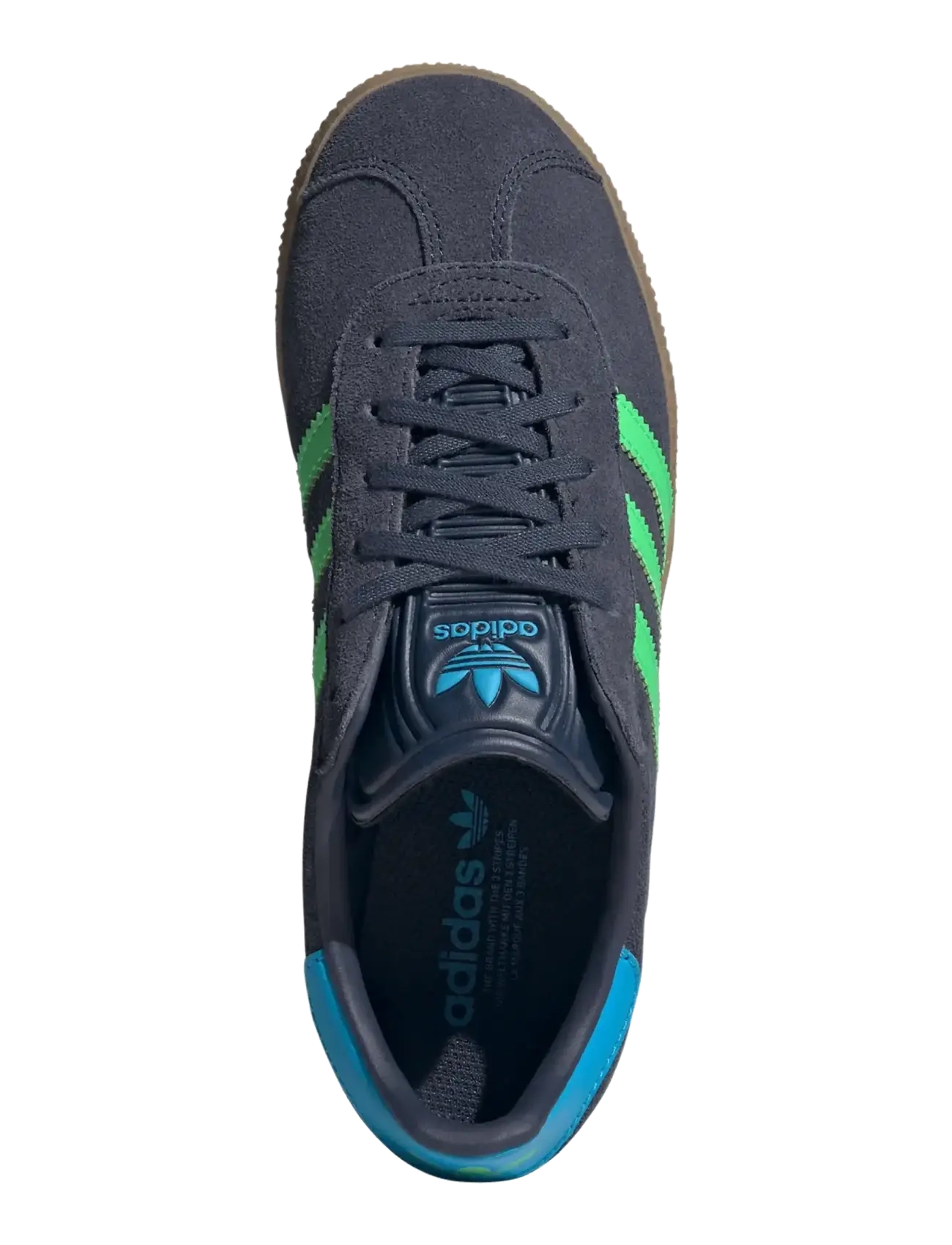 adidas Originals - GAZELLE J - lave sneakers - shanav/scrgrn/luaq - 4
