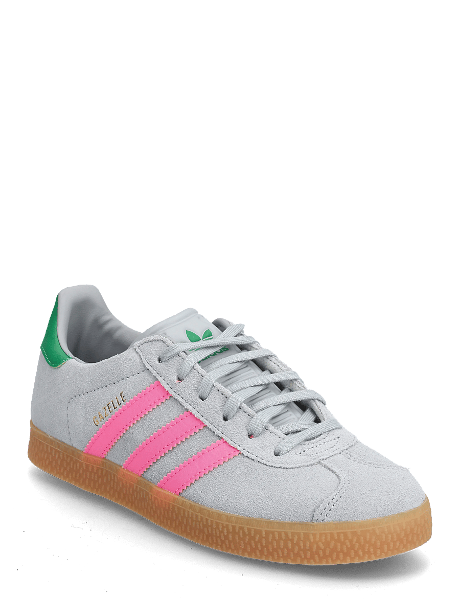 adidas Originals - GAZELLE J - niedriger schnitt - halsil/lucpnk/green - 0