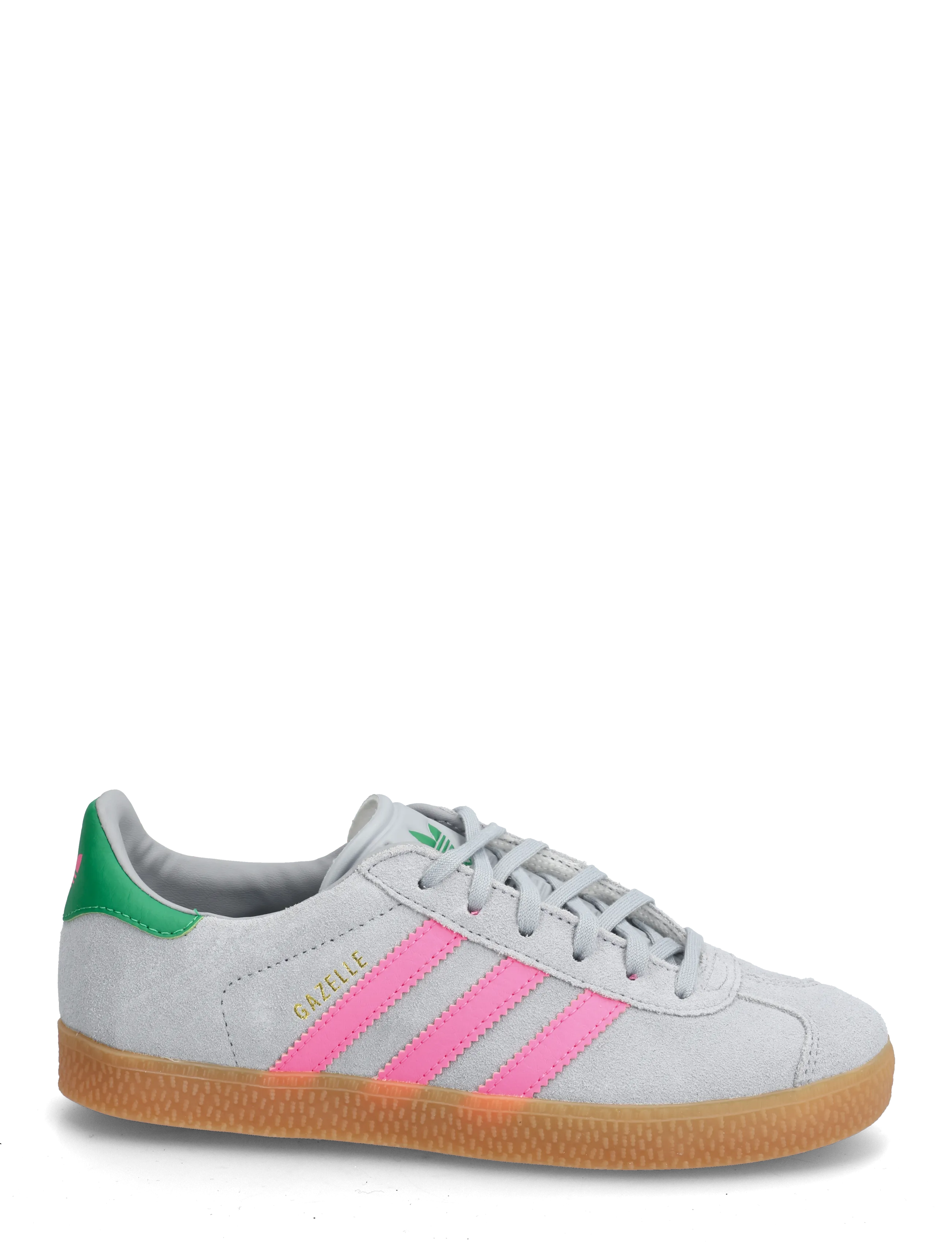 adidas Originals - GAZELLE J - baskets basses - halsil/lucpnk/green - 1