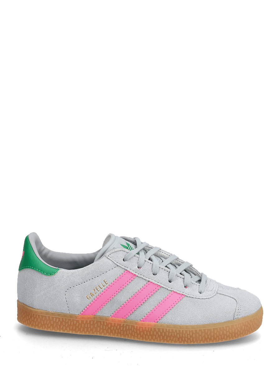adidas Originals - GAZELLE J - niedriger schnitt - halsil/lucpnk/green - 1