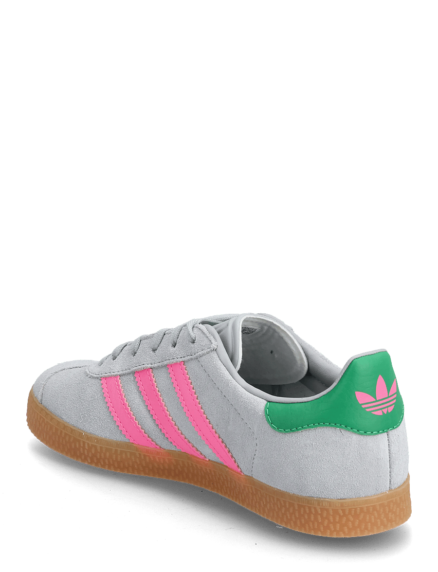 adidas Originals - GAZELLE J - niedriger schnitt - halsil/lucpnk/green - 2